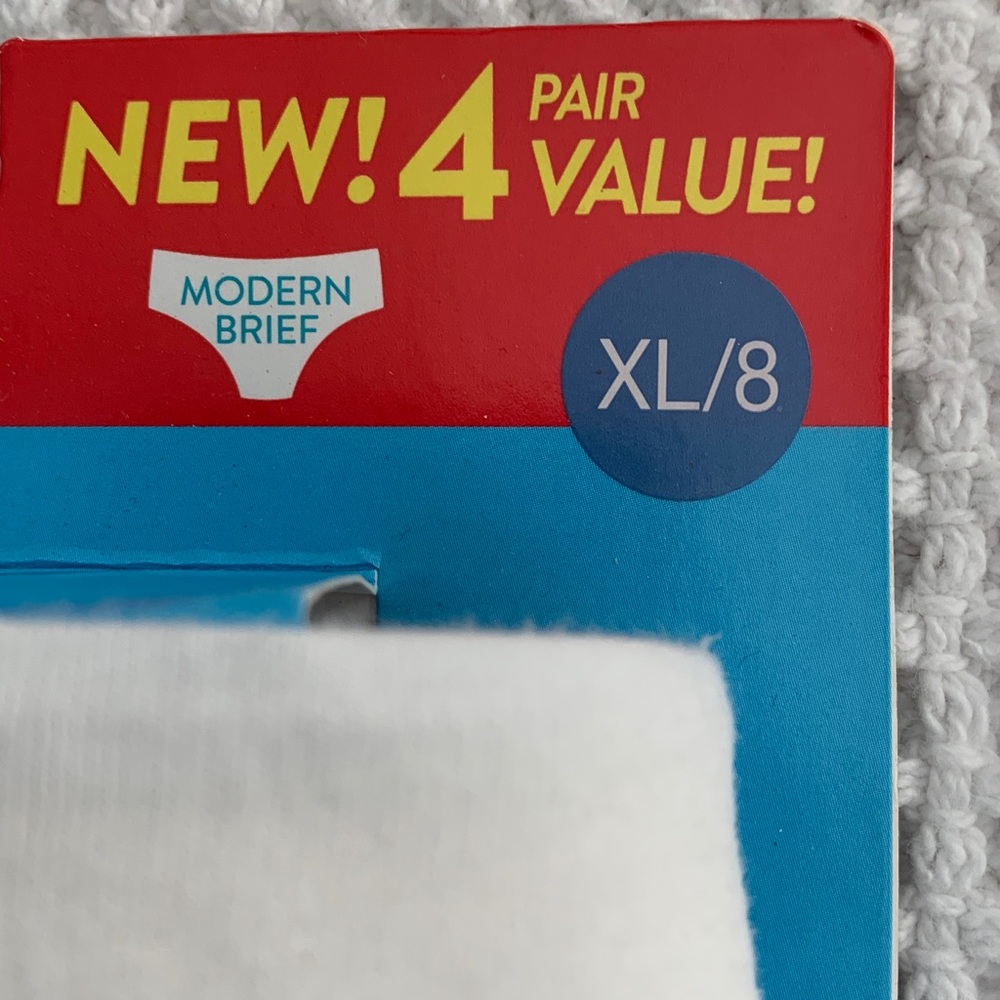 Hanes Women’s ComfortBlend Underwear Size XL / 8 - Picture 4 of 9